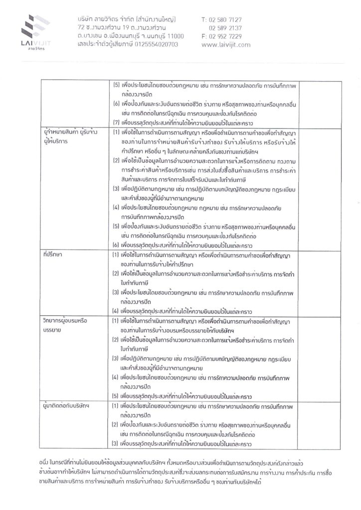 ประกาศ HR 009 2568 เรื่องการคุ้มครองข้อมูลส่วนบุ page 0003